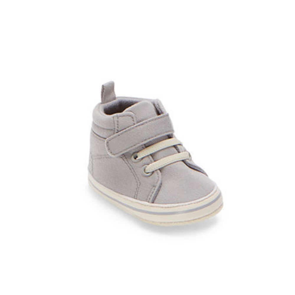 So Adorable Boys Slip-on Shoe, 9-12 Months, Gray